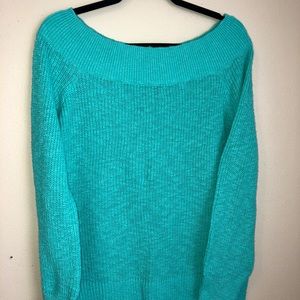 100% cotton Gap off-the-shoulder womens sweater XL